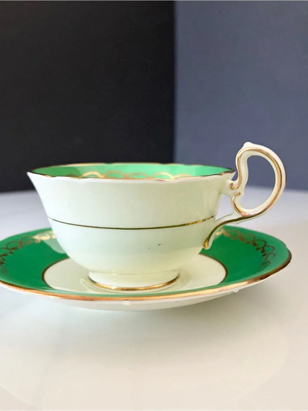 Aynsley green gold